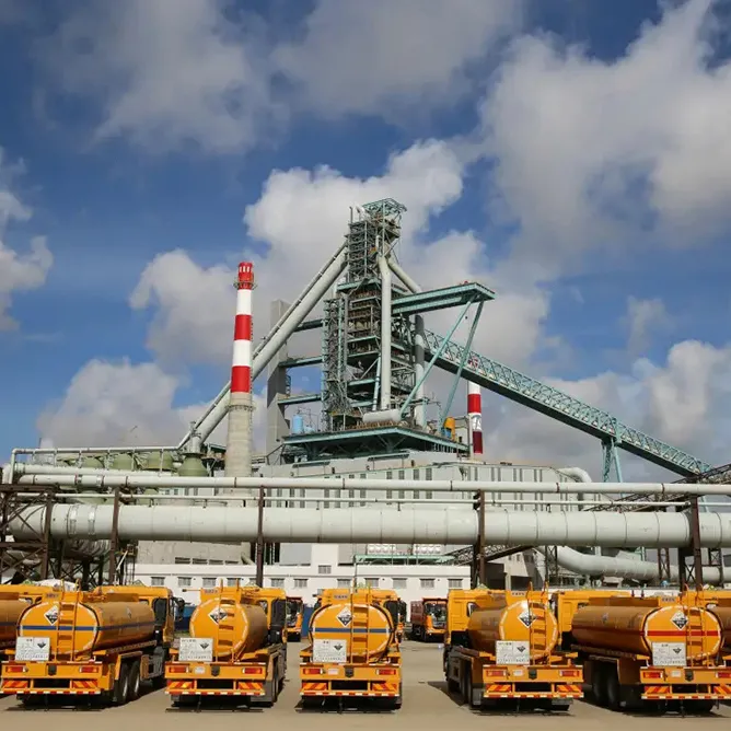 Nagyolvasztó berendezések